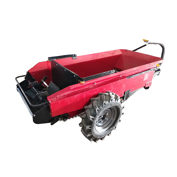 Manure spreader tractor